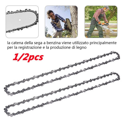 

12 PCS Chain 57-Link Chain Saw 3 8 Pitch Chainsaw Saw Mill Chain Replacement Tool