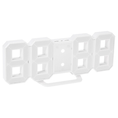 

Adjustable LED Alarm Clocks Desktop Table Digital LED Wall Clocks 24H 12H Display with Snooze Function Home Decor