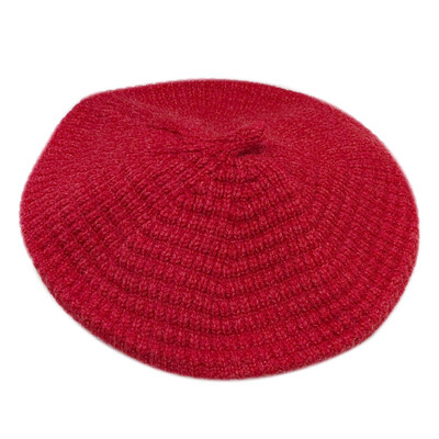 

Autumn Winter Fashion Wool Knitting Baby Girl Hats Retro Kids Toddler Beret Caps