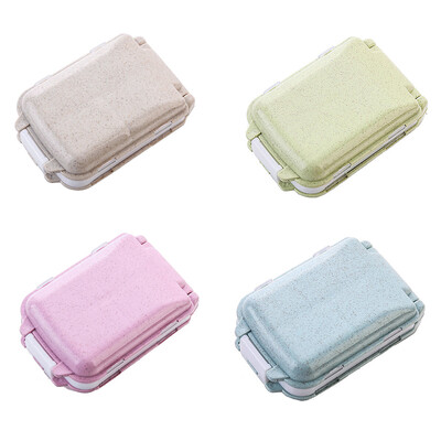 

Weekly Mini Vitamin Pill Tablet Case Organizer Travel Portable Pill Storage Box Case 7 Lattices Candy Case