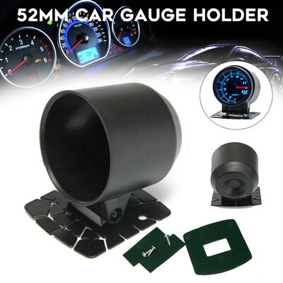 

Universal 2 Boost Oil Water Temp Single Meter Gauge Holder Shell Dash Mount Cup