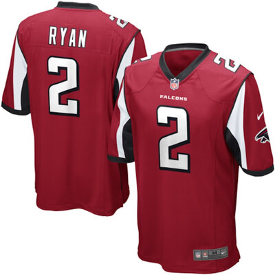 

Mens Football Jersey Atlanta Falcons Matt Ryan Red Game Jersey