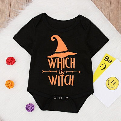 

1Pcs Summer Baby Boys Girls Halloween Bodysuits Baby Gentleman Princess Jumpsuit Clothing Letter Letter Pattern Romper Outfit