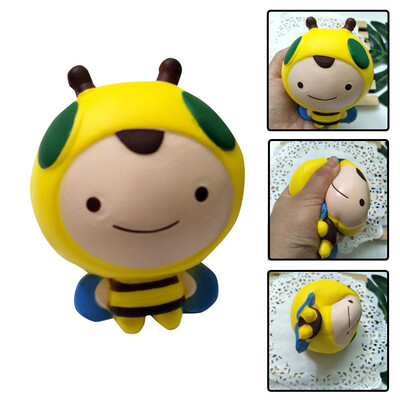 

YIWULAJumbo Adorable Bee Charm Super Slow Rising Squeeze Stress Reliever Toys Gift