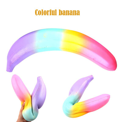 

Tailored Lovely Stress Reliever Large Banana Super Slow Rising Kids Squeeze Toys