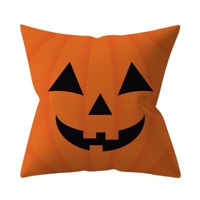 

Happy Halloween Square Pillow Cases Car Sofa Cushion Cover Home Decor