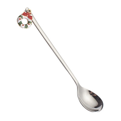 

Christmas Coffee Spoons Cutlery Drinking Utensils Stainless Steel Spoon Kitchen Gadgets For Coffee Tea
