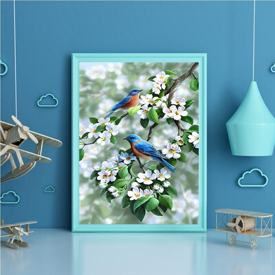 

Gobestart 5D Embroidery Paintings Rhinestone Pasted DIY Diamond Painting Cross Stitch Full Diamond
