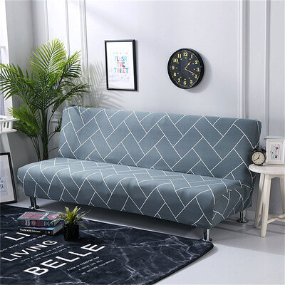 

Multi-functional High Elastic Sofa Slipcovers Snowflake Gray Feather Stretch Seat Sofa Covers Furniture Protector