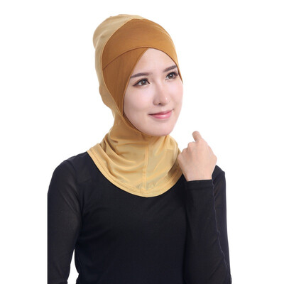 

Womens Muslim Hijab Ninja Underscarf Head Islamic Cover Bonnet Hat Cap Scarf