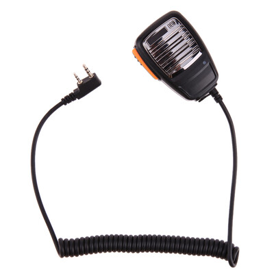 

2 Pin Handheld Speaker Microphone Mic Replacement for Baofeng Kenwood TYT Radios Walkie Talkie UV-5R