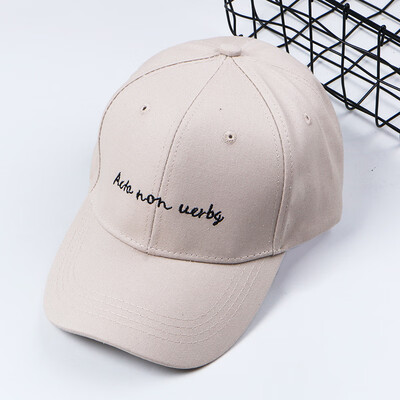 

Summer new hat men&women Korean version of embroidery letters Cap holiday travel sunshade baseball cap wholesale
