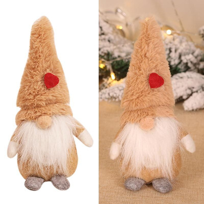 

Christmas Decoration Doll Couple Forest Man Standing Pose Doll Christmas Tree Party Decoration