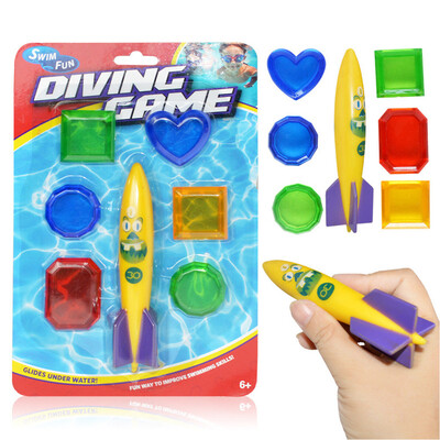 

YIWULADiving Underwater Swimming Colorful Pool Sink Training Diving Game Toy