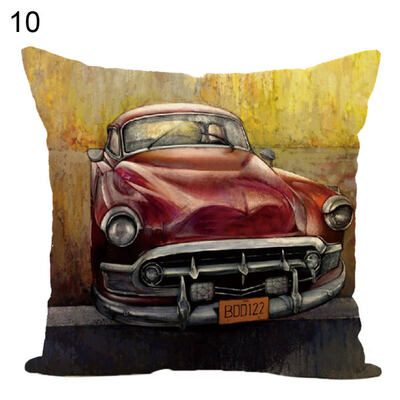 

BicycleBubble Car Soft Throw Pillow Case Cushion Cover Sofa Bed Home Decor
