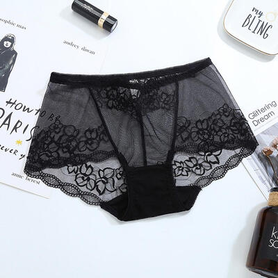

Sexy Lace Panties Seamless Women Breathable Stretch Briefs Female Lace Underwear Ultra Thin Lady Lingerie