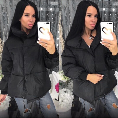 

Tailored Women Winter Warm Thick Outerwear Coat Slim Cotton-padded Jacket