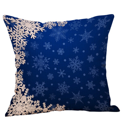 

〖Follure〗Cotton Linen Christmas Hidden Zipper Closure Pillow Case Throw Cushion Cover Hom
