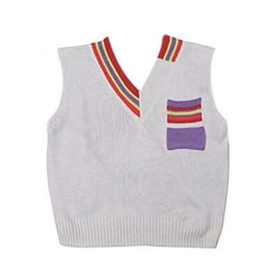 

Women Vest Sweater Autumn Sexy Deep V-Neck Knit Loose Sleeveless Jumper Slim Stripes Pull Femme