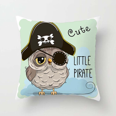 

Cartoon Animal Owl Cushion Covers Sofa Bed Throw Pillow Case Children Home Decor