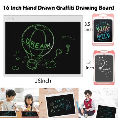 

851216 Inch LCD Writing Wordpad Sketchpad Tablet Writing Drawing Tablet Notepad Digital LCD Graphic Boards