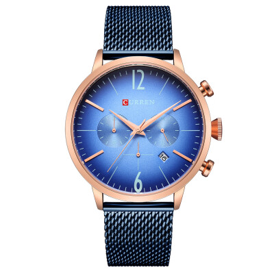 

Curren Men Watches Fashion Casual Style Leather Quartz Male Sport Wristwatches Relogio Masculino