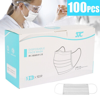 

10050pcs Disposable Face Mask Anti-pollution Flu Mask Dust Mask Mask with Elastic Ear Loop Mouth Face Cover
