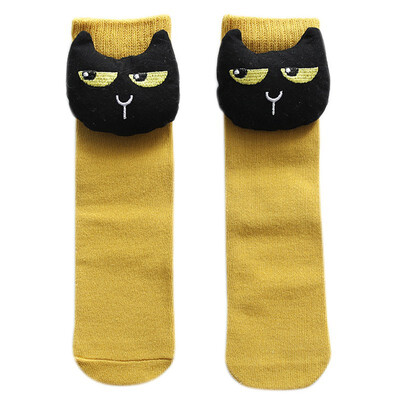 

Baby Girl Cute Cute Cartoon Socks Tights Candy Color Cotton Long Socks Party Infant Children Soft Crib Leg Warmer Pads
