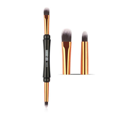 

MAANGE 1Pcs Makeup Eyebrow Brush Double Head Synthetic Hair Precise Eyeliner Brush Cosmetics Tools pincel maquiagem