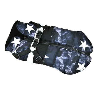 

Pet Dog Vest with Chest Harness Puppy Multi-design Winter Cloth Warm Belt Coats for Small Medium Dogs French Bulldog Chihuahua