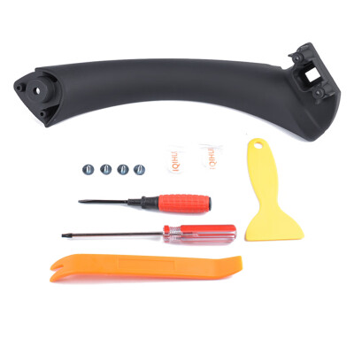 

Replacement for E90 3-Series Sedan Black Right Inner Door Panel Handle Pull Trim CoverRepair Tool Set 51417230850