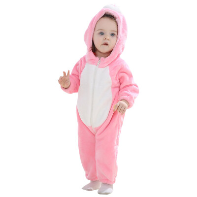 

Newborn Baby Winter Hoodie Clothes Infant Baby Girls Cartoon Climbing New Spring Outwear Rompers Boy Jumpsuit