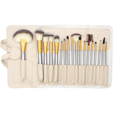 

121824Pcs Makeup Brushes Set Foundation Eyeshadow Blush Kits Make Up Cosmetic Tools maquiagem With PU Leather Bag