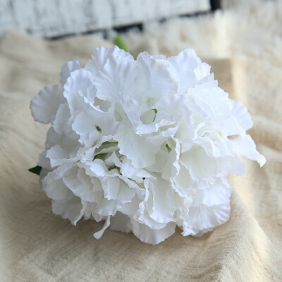 

Gobestart Artificial Silk Fake Flowers Peony Floral Wedding Bouquet Bridal Hydrangea Decor