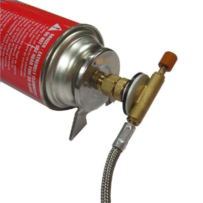 

Outdoor Hiking Camping Stove Burner Furnace Converter Connector Gas Cartridge Tank Adapter