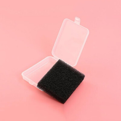 

Makeup Brush Cleaner Sponge Remover Color Off Make up Brushes Cleaning Mat Box Powder Brush Wash