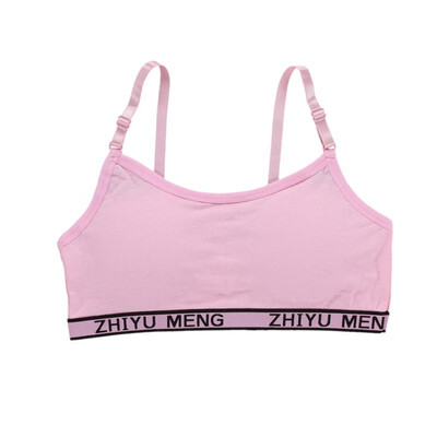 

8-16T Teen Girl Sports Bra Kids Top Camisole Underwear Young Puberty Small Training Bra For Teenage Girls Clothes