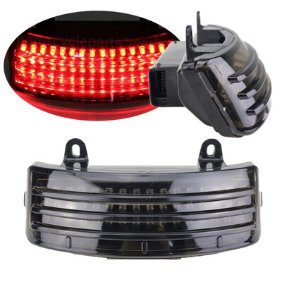 

Smoke Tri-Bar LED Rear Tail Fender Tip Light For 2015-2018 Road Glide Spare Part