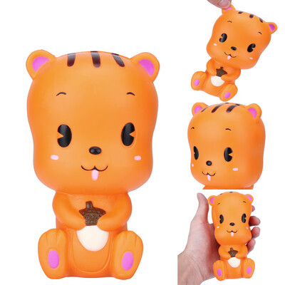 

〖Follure〗Cuet Squirrel Toast Scented Charm Slow Rising Squeeze Stress Reliever Toy