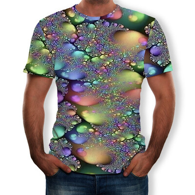 

Toponeto Mens 3D Printed Funny Round Neck Short Sleeves Fashion T Shirt Blouse Tee