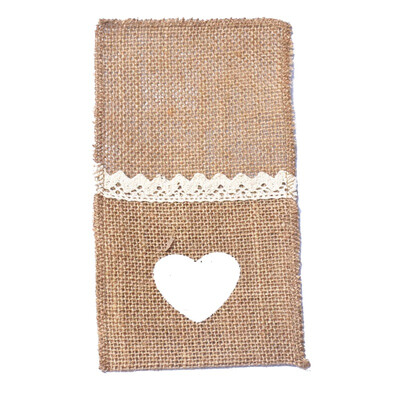 

Lace Wedding Tableware Pouch Cutlery Holder Decoration Favor rustic wedding decor vintage wedding decoration