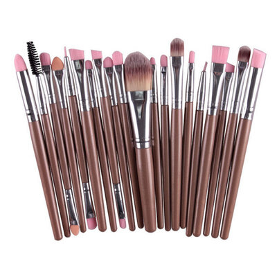 

20pcs Eyeshadow Lip Make Up Brushes Set Professional Powder Eyeliner Brush Tool WD3