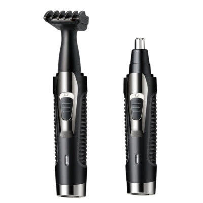 

Pro Men 2 In 1 Nose Trimmer Hair Shaver Waterproof Portable Ear Hair Clipper Hair Removal