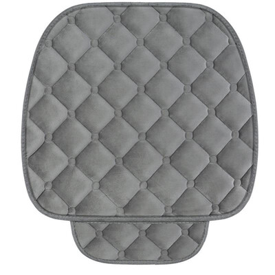 

New Winter Velvet Non-slip Warm Car Seat Cushion Cover Warm Soft Pad Front Row
