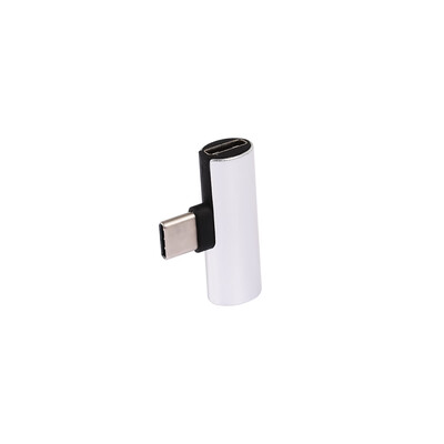 

Type-C to Type-C Jack 35mm Earphone Charging Cable Type C Audio Cable T Shape Audio Adapter Earphone Charge Converter for Type C