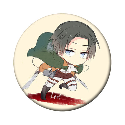 

1pcs Hot Anime Attack on Titan Cosplay Badge Cartoon Brooch Pins Collection bags Badges for Backpacks Button Clothes Decor