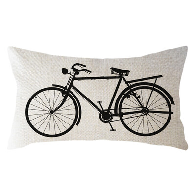 

〖Follure〗Minimalist Geometric Pillow Case Linen 30x50cm Cushion Cover Home Decor