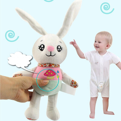 

Gobestart Baby Music Baby Rattle Plush Teether Baby Carriage Hanging Bell Toy Doll