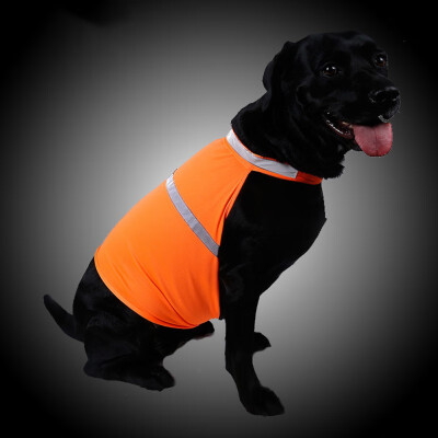 

Pets Fluorescent Security Coat Russian Dog Reflective Vest Clothes Safety Luminous Waterproof Pet Clothing