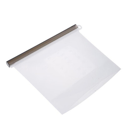 

1500ml Reusable Silicone Food Storage Bag Preservation Bag Food Grade Storage Bag With Airtight Seal For Freeze Packing